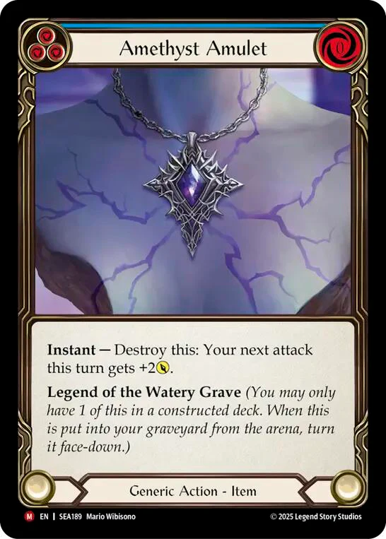 Amethyst Amulet [SEA189] (High Seas)