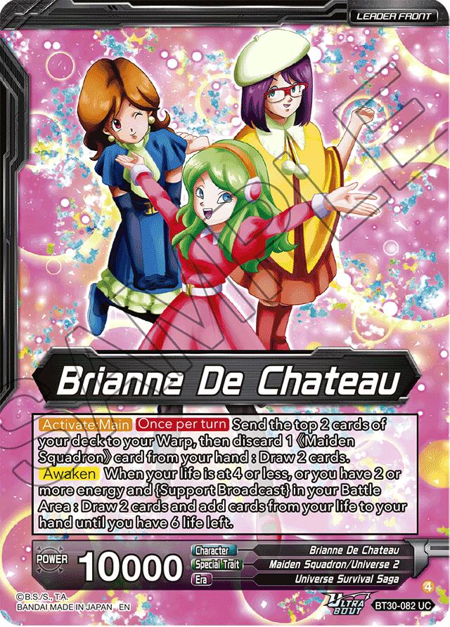 Brianna De Chateau // The 2nd Universe's Witchy Warriors (SLR) (BT30-082) [Three Glorious Fighters] - Image 2