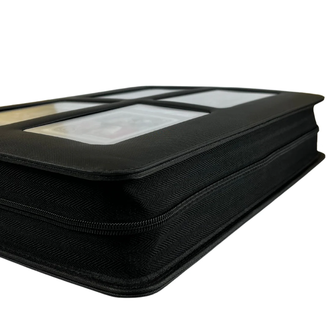 Evo Retro - Premium Card Slab Binder with Window - Black - Image 3