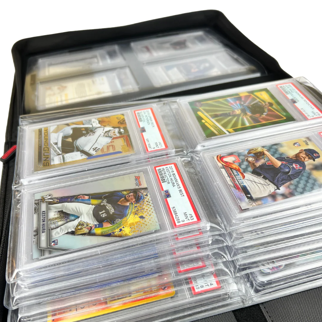 Evo Retro - Premium Card Slab Binder with Window - Black - Image 5