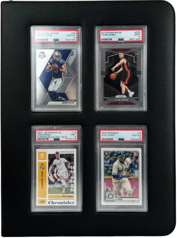 Evo Retro - Premium Card Slab Binder with Window - Black - Image 6