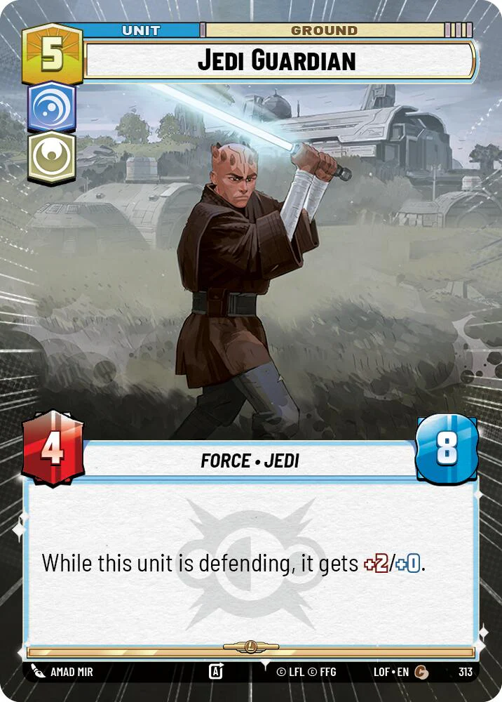 Jedi Guardian (313) (Hyperspace) (313) [Legends of the Force]