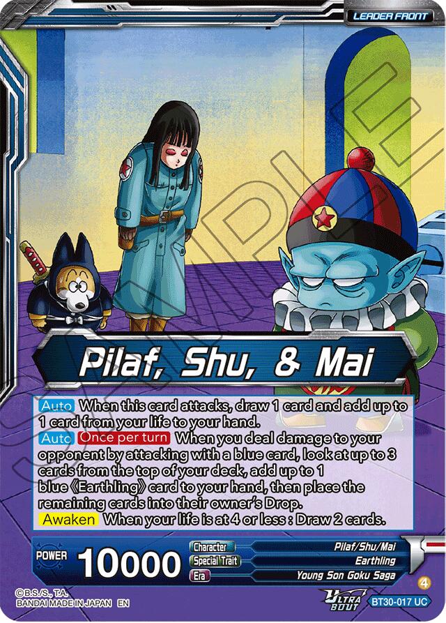 Pilaf, Shu, & Mai // Pilaf, Shu, & Mai, Entrusted Ambitions (BT30-017) [Three Glorious Fighters] - Image 2