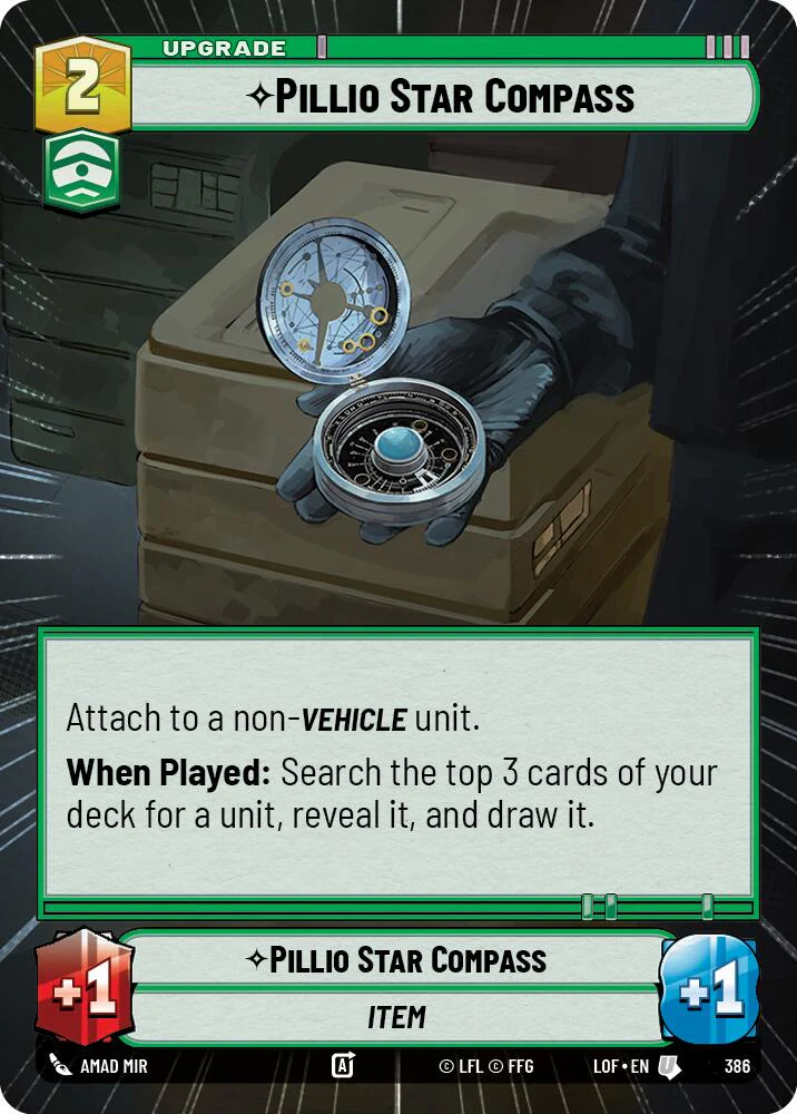 Pillio Star Compass (386) (Hyperspace) (386) [Legends of the Force]