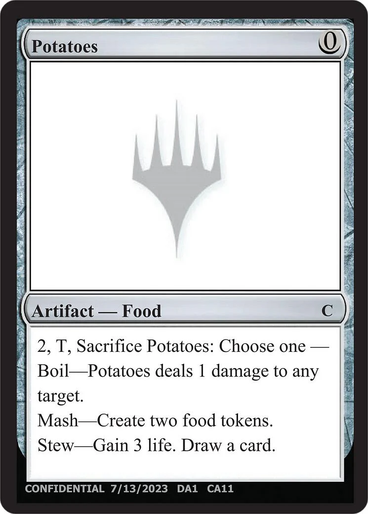 Potatoes [Mystery Booster]