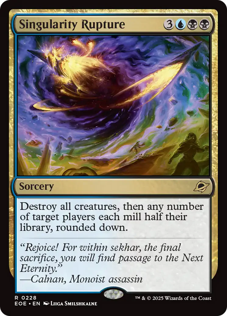 Singularity Rupture [Edge of Eternities]
