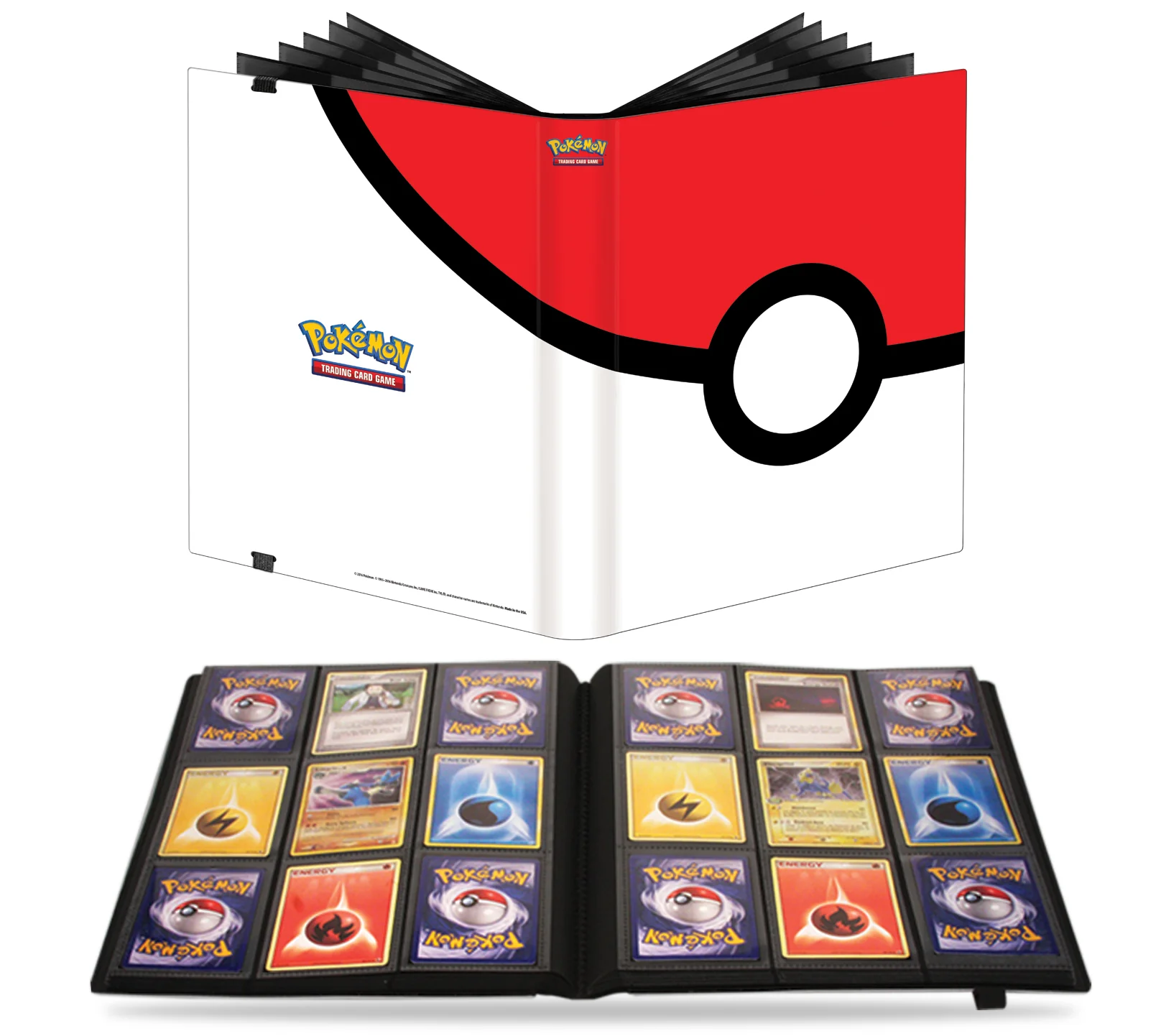 Ultra PRO: 9-Pocket PRO-Binder - Pokemon (Poke Ball) - Image 2