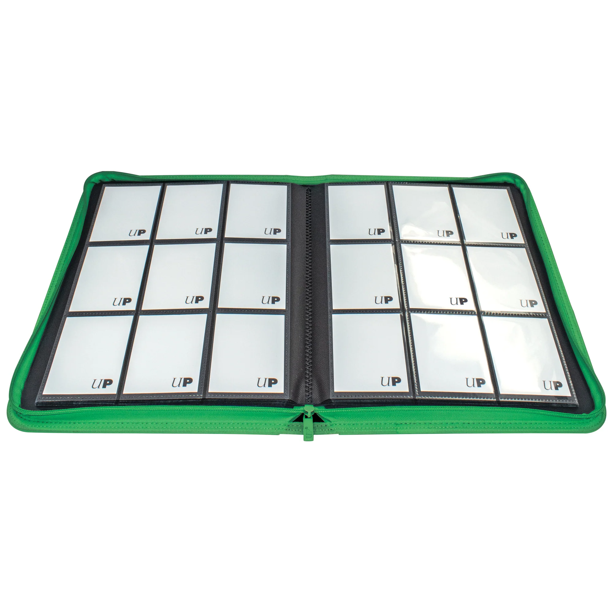 Ultra PRO: 9-Pocket Zippered PRO-Binder - Vivid (Green) - Image 2