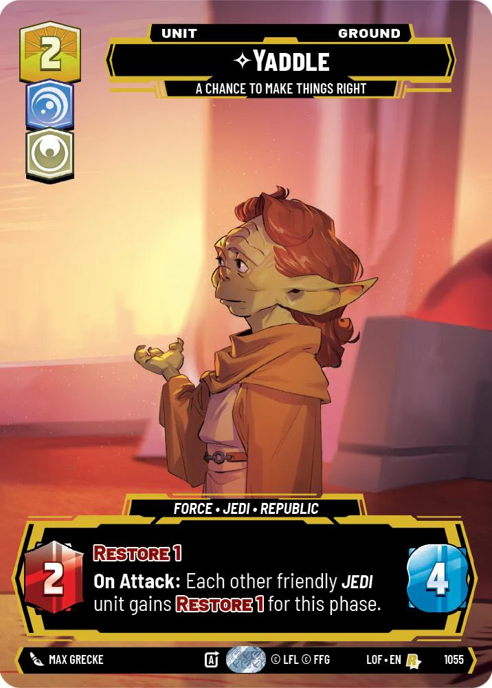 Yaddle (1055) - A Chance To Make Things Right (Prestige) (1055) [Legends of the Force]